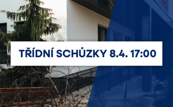 Třídní schůzky 8. 4. od 17:00
